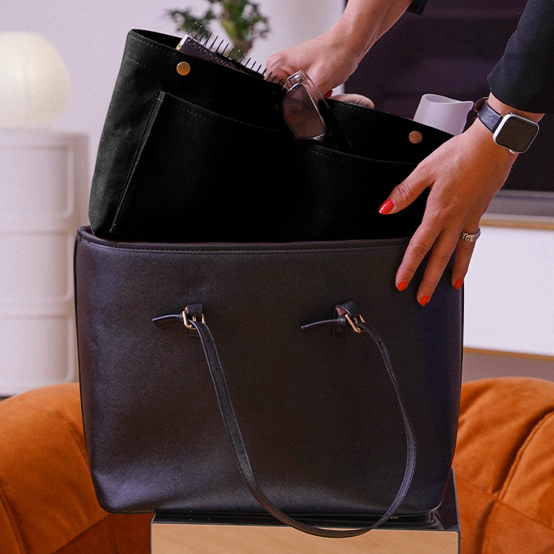 Bag in bag organizer for shoppers, handbags and tote bags | Inner-bag ...